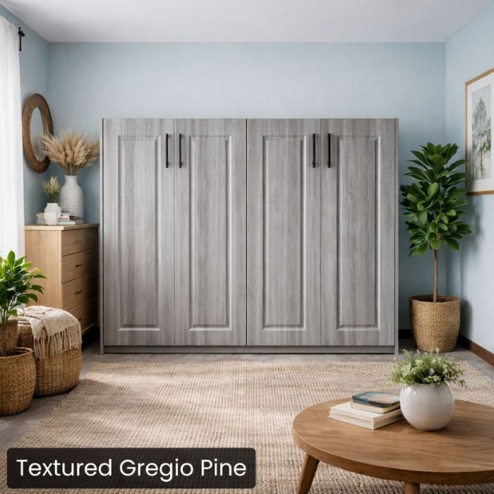 Full Textured Gregio Pine Horizontal Metropolitan-Closed