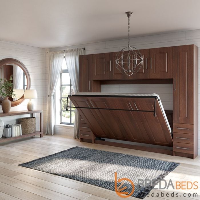 Horizontal Metro Murphy with Top & Side Hutches