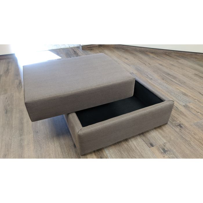 Inline Storage Ottoman