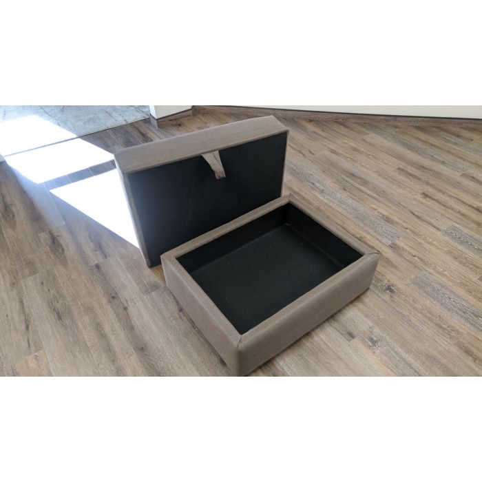 Inline Storage Ottoman