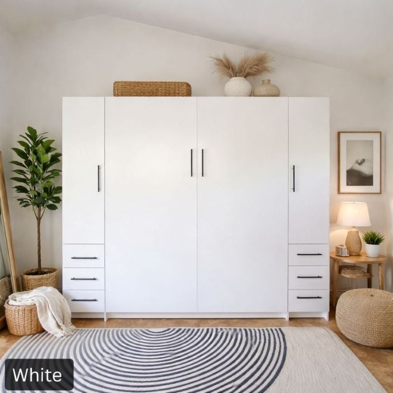 GREED ニット　bed&breakfast Urban Murphy Bed with Hutches | Murphy Bed Kits | BredaBeds