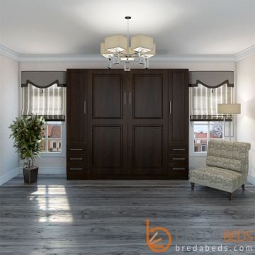 Metropolitan Murphy Bed W/Hutches-Closed