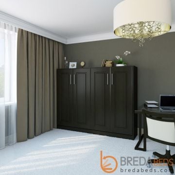 Horizontal Metropolitan Murphy Bed-Closed