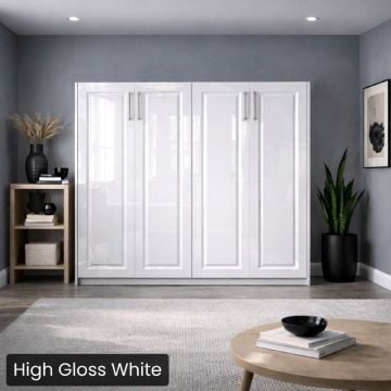 Horizontal Metropolitan Murphy Bed-Closed