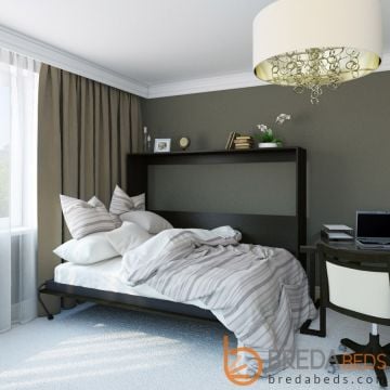Horizontal Metropolitan Murphy Bed-Open