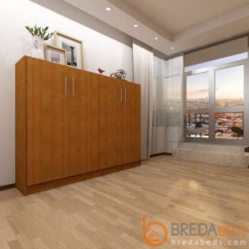 Horizontal Urban Murphy Bed-Closed