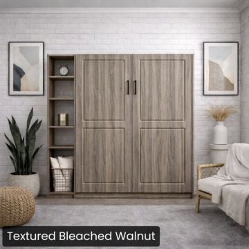 Metropolitan Murphy Bed W/Hutch-Closed