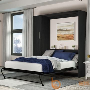 Penthouse Murphy Bed W/Hutch-Open