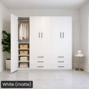 Penthouse Murphy Bed W/Hutch-Closed