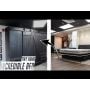 Horizontal Urban Murphy Bed with Top Hutch