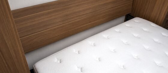 Murphy Bed without a BredaBlock: a gap between the headboard and the mattress
