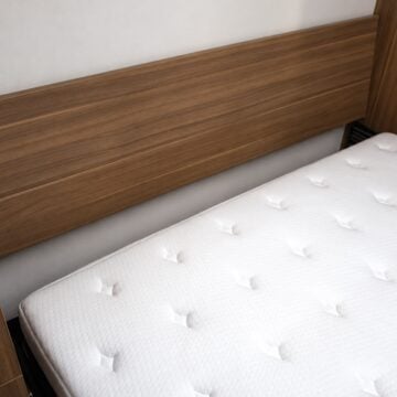 Murphy Bed without a BredaBlock: a gap between the headboard and the mattress