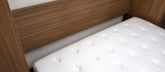 Murphy Bed without a BredaBlock: a gap between the headboard and the mattress